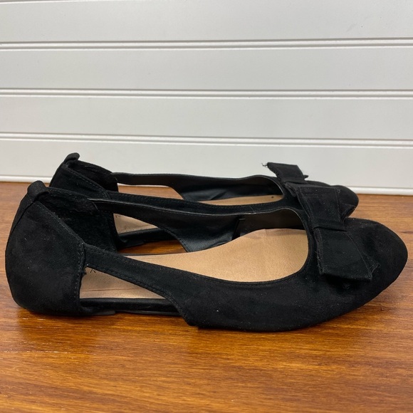 Torrid Black Bow Sandals 10W Womens - Picture 6 of 8